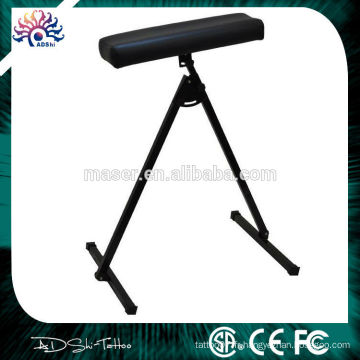 2015 Nouvelle chaise de tatouage réglable, chaise de repos pour jambes en acier inoxydable, nouveau repose-pieds de tatouage design portable